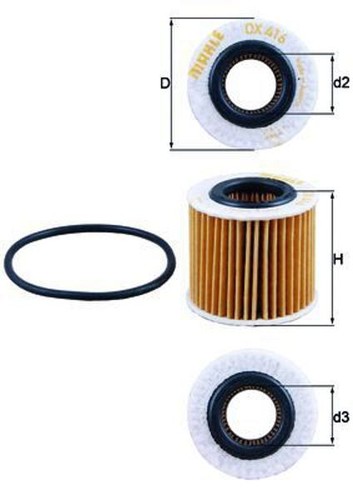 Mahle 416d1 oil filter - 416d1,